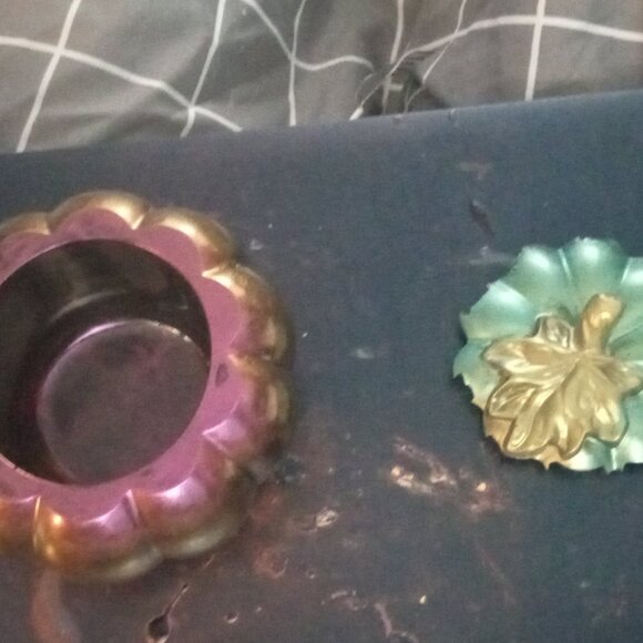 Handmade Iridescent Halloween Jar - Picture 3 of 7